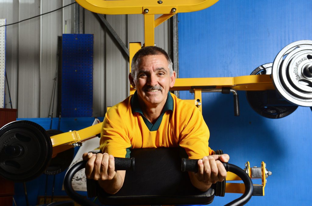 Ipswich sporting all-rounder Steve Sawyers is fit and ready to represent Australia at the masters World Cup hockey tournament. Ipswich sporting all-rounder Steve Sawyers is fit and ready to represent Australia at the masters World Cup hockey tournament.