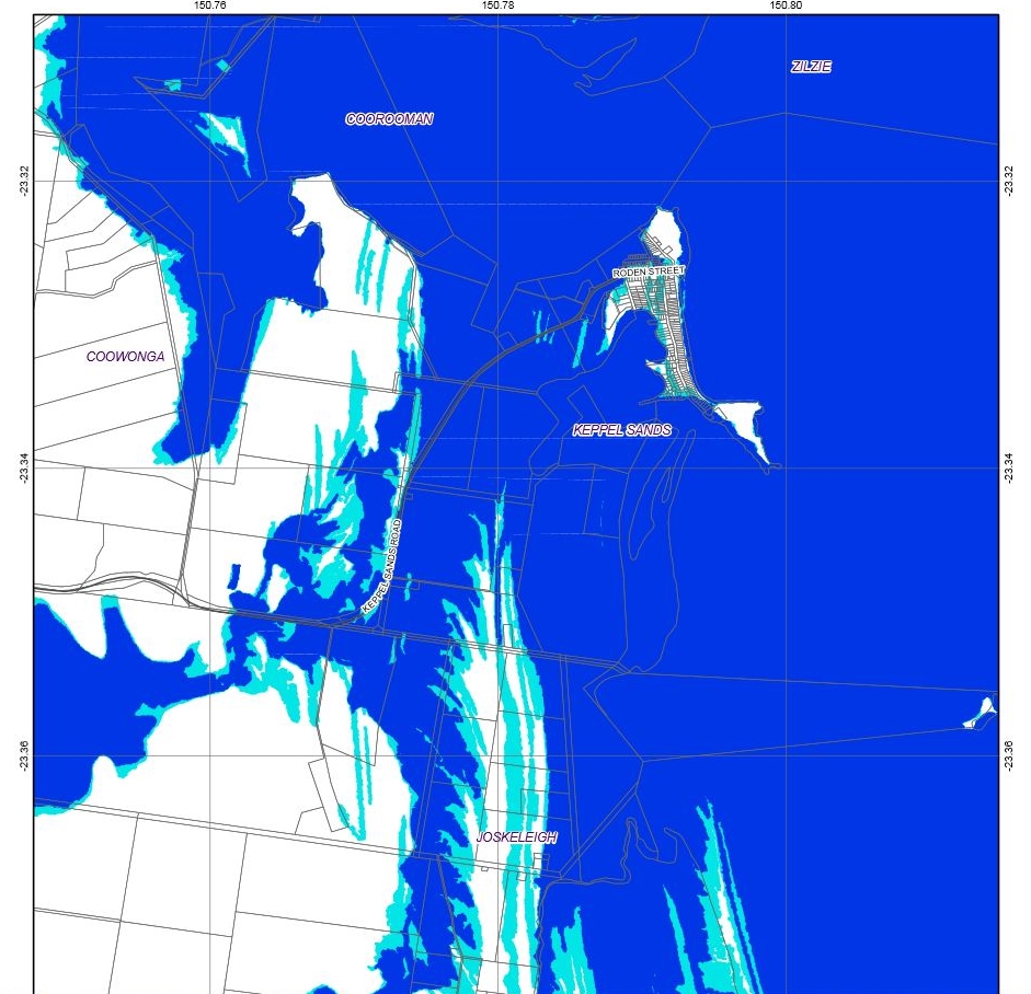 Keppel Sands will be an island, Kinka Shores to flood Morning Bulletin