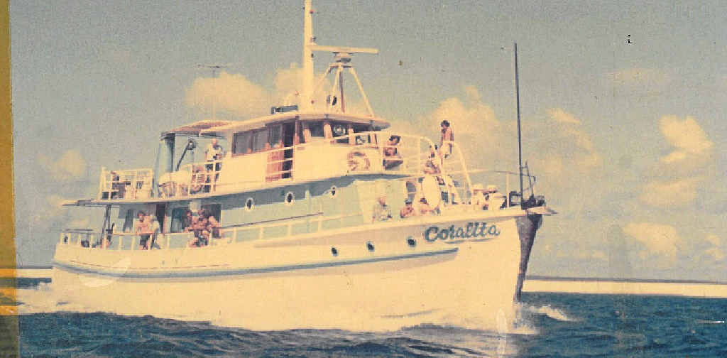 ON A MISSION: Wally Muller’s fishing boat, the Coralita was used for fishing charters, island trips and taking scuba divers out to the reefs. Captain Muller was an admirer of the navigational skills of Matthew Flinders, and followed in his wake aboard the three vessels he owned. ON A MISSION: Wally Muller’s fishing boat, the Coralita was used for fishing charters, island trips and taking scuba divers out to the reefs. Captain Muller was an admirer of the navigational skills of Matthew Flinders, and followed in his wake aboard the three vessels he owned.