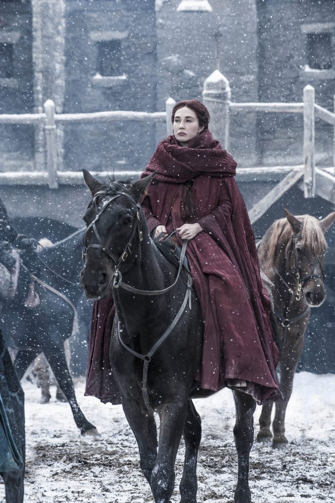 Carice Van Houten as Melisandre in a scene from season six of the TV series Game of Thrones. Supplied by Foxtel. Please credit photo to Helen Sloan. Carice Van Houten as Melisandre in a scene from season six of the TV series Game of Thrones. Supplied by Foxtel. Please credit photo to Helen Sloan.