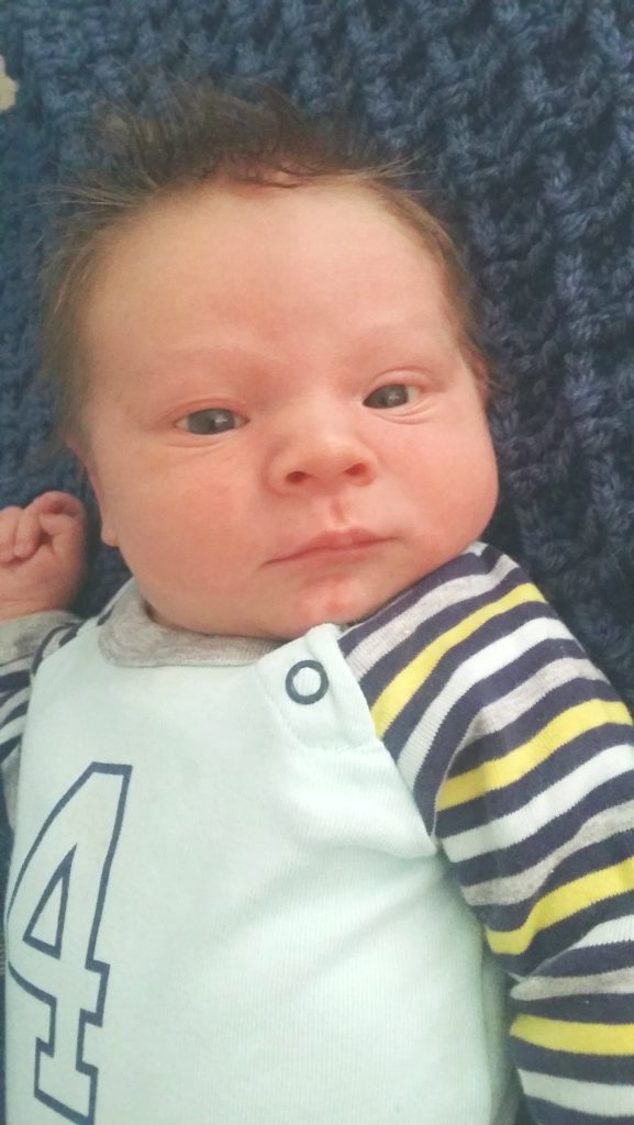 Samuel Morgan Binns, April 21, born at Gladstone Hospital, 6.06am weighing 4060 grams, 56cm long to parents Morgan and Narelle Binns, siblings Michael, 10, Sophie, 8, and Joshua, 4. Samuel Morgan Binns, April 21, born at Gladstone Hospital, 6.06am weighing 4060 grams, 56cm long to parents Morgan and Narelle Binns, siblings Michael, 10, Sophie, 8, and Joshua, 4.