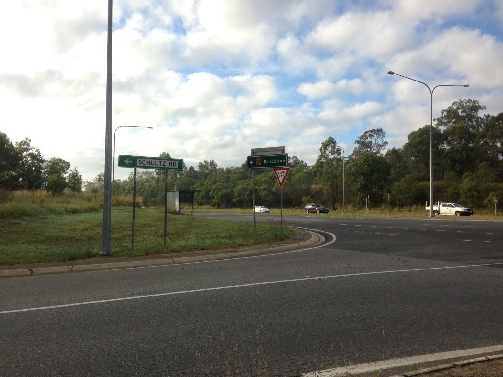 A woman, 54, was killed after falling from a car on the Warrego Hwy at Haigslea on May 5, 2016. A woman, 54, was killed after falling from a car on the Warrego Hwy at Haigslea on May 5, 2016.
