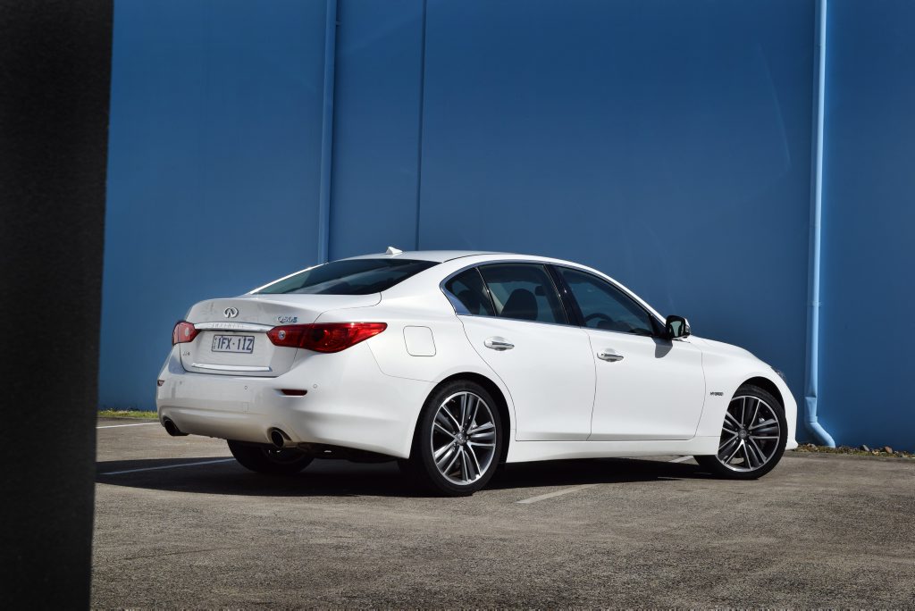 2016 Infiniti Q50 Hybrid S Premium. Photo: Iain Curry / Sunshine Coast Daily 2016 Infiniti Q50 Hybrid S Premium. Photo: Iain Curry / Sunshine Coast Daily
