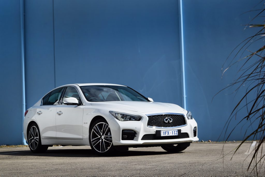 2016 Infiniti Q50 Hybrid S Premium. Photo: Iain Curry / Sunshine Coast Daily 2016 Infiniti Q50 Hybrid S Premium. Photo: Iain Curry / Sunshine Coast Daily