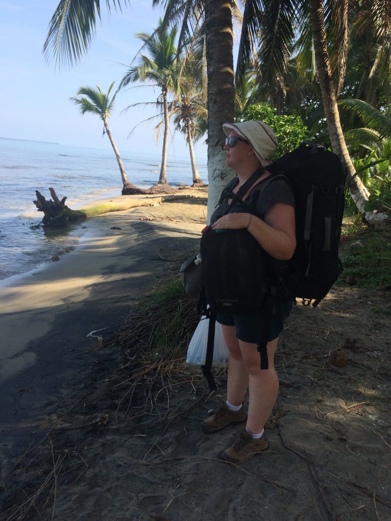 Reporter Rae Wilson travelling in Central American. This photo was taken in Puerto Viejo in Costa Rica. Reporter Rae Wilson travelling in Central American. This photo was taken in Puerto Viejo in Costa Rica.