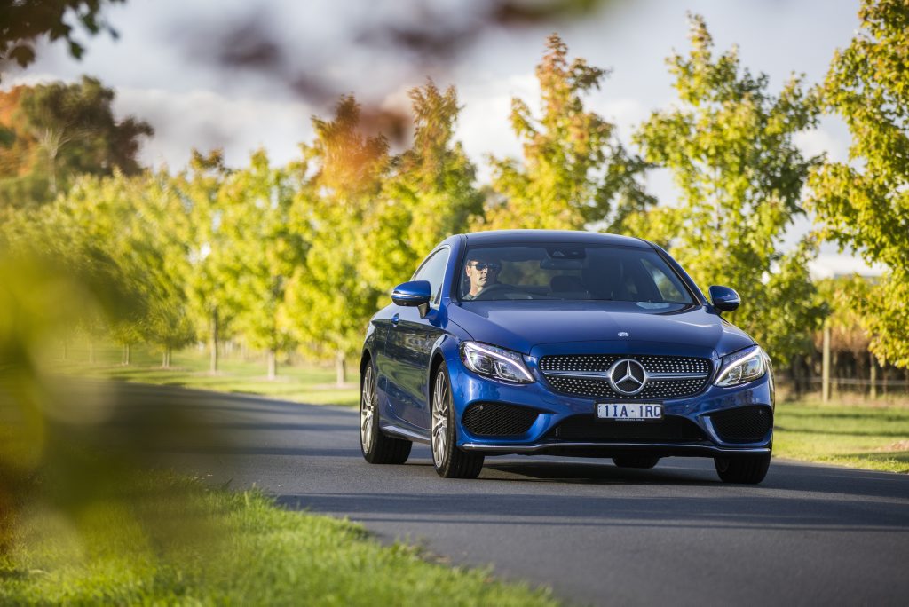 2016 Mercedes-Benz C-Class Coupe. Photo: Mark Bramley 2016 Mercedes-Benz C-Class Coupe. Photo: Mark Bramley