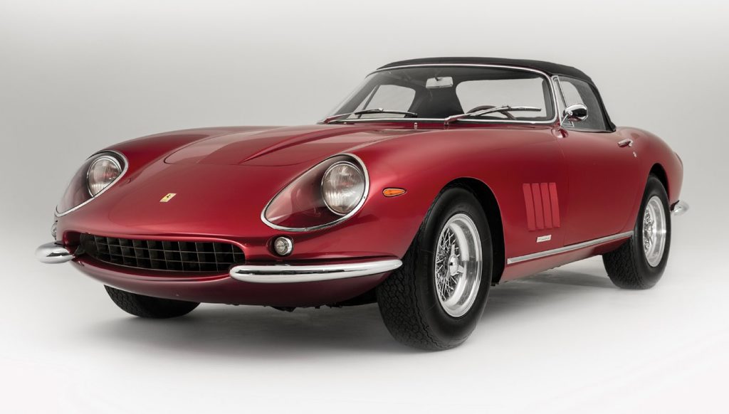 1968 Ferrari 275 GTS/4 NART Spider. Photo: Contributed. 1968 Ferrari 275 GTS/4 NART Spider. Photo: Contributed.