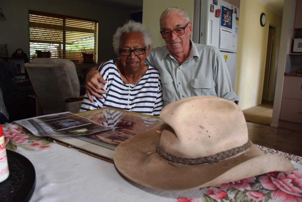 Image for sale: Norman and Audrey Hunter Photo Helen Spelitis / Gladstone Observer