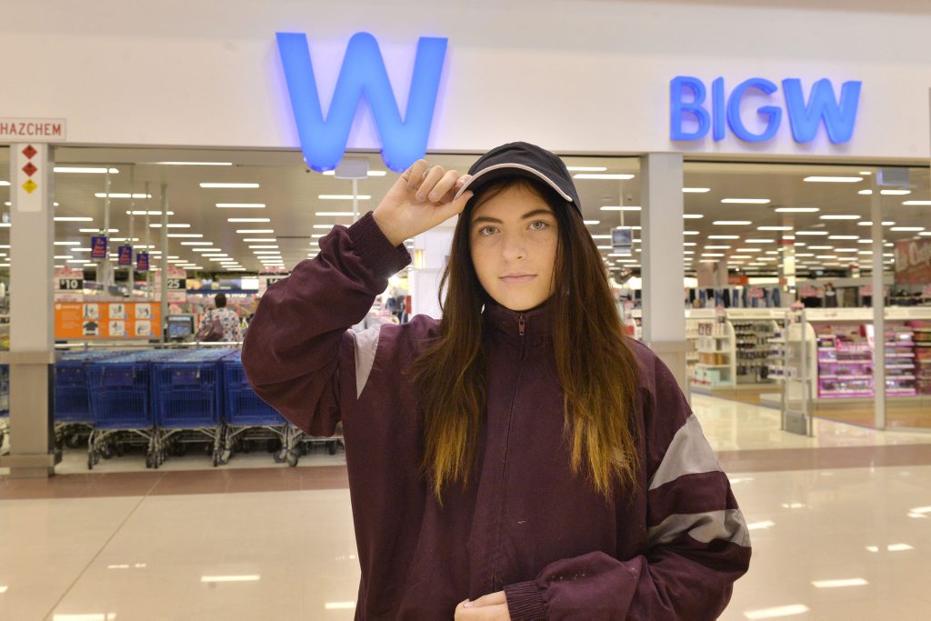 13-year-old Kiralye Harley was wrongly accused of stealing a cap from Big W at Booval. 13-year-old Kiralye Harley was wrongly accused of stealing a cap from Big W at Booval.