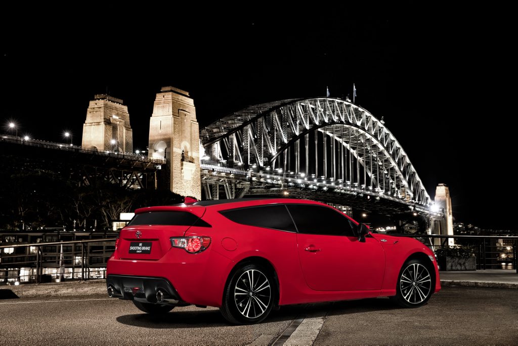 CRAZY, BEAUTIFUL: Toyota 86 Shooting Brake wagon concept is revealed in Sydney and looks showroom ready. Would they dare build it? CRAZY, BEAUTIFUL: Toyota 86 Shooting Brake wagon concept is revealed in Sydney and looks showroom ready. Would they dare build it?