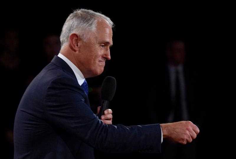 Prime Minister Malcolm Turnbull participates in a Leaders Forum at Windsor RSL as part of the 2016 election campaign in Sydney, Friday, May 13, 2016. Prime Minister Malcolm Turnbull participates in a Leaders Forum at Windsor RSL as part of the 2016 election campaign in Sydney, Friday, May 13, 2016.