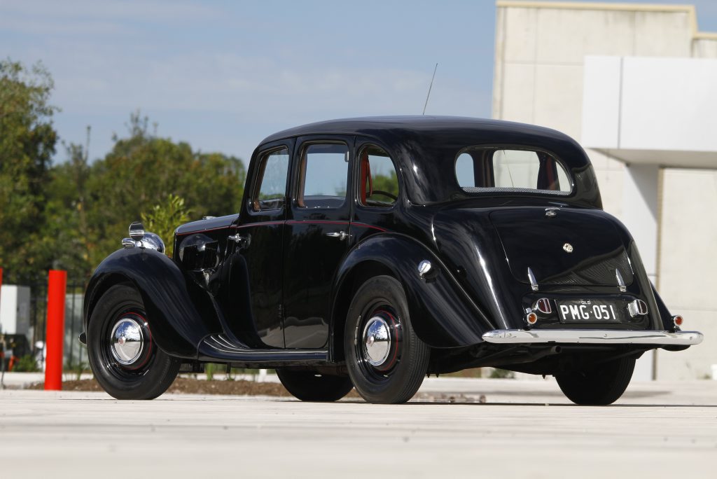 Frank Carroll's 1951 MG YA. Photo: Iain Curry / Sunshine Coast Daily Frank Carroll's 1951 MG YA. Photo: Iain Curry / Sunshine Coast Daily