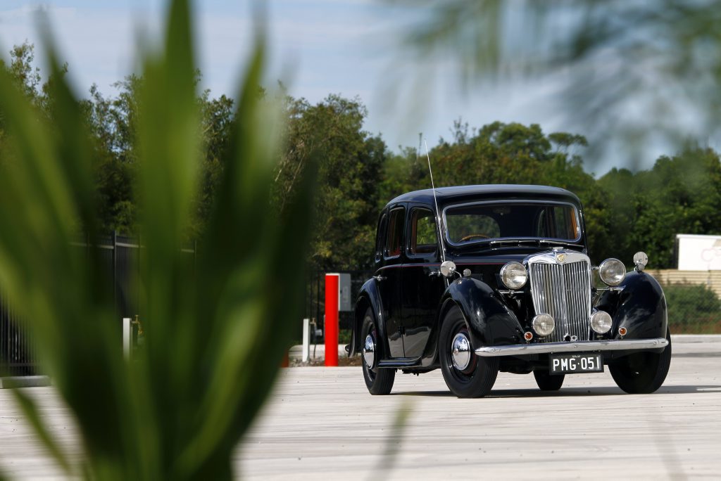 Frank Carroll's 1951 MG YA. Photo: Iain Curry / Sunshine Coast Daily Frank Carroll's 1951 MG YA. Photo: Iain Curry / Sunshine Coast Daily