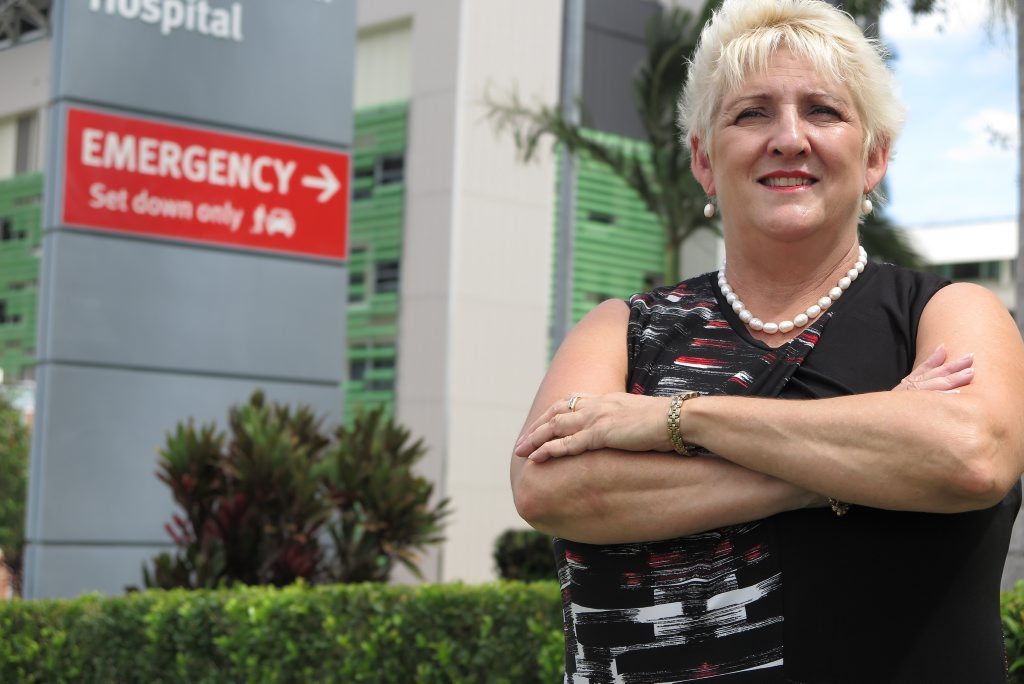 Federal MP Michelle Landry lobbies for government funding for Rockhampton Base Hospital car park.Photo Contributed Federal MP Michelle Landry lobbies for government funding for Rockhampton Base Hospital car park.Photo Contributed