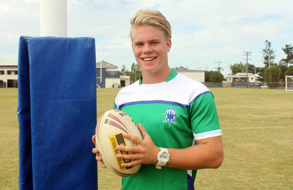 SCORE: The Cathedral College lock-forward Sam Murphy is ready for anything. SCORE: The Cathedral College lock-forward Sam Murphy is ready for anything.