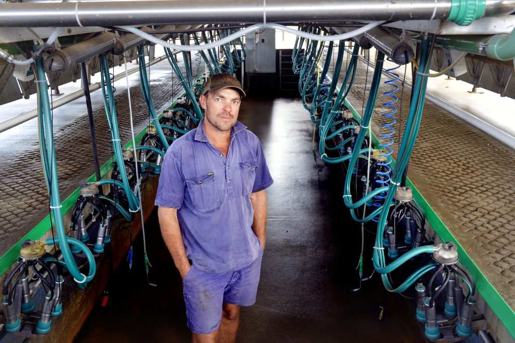 Dairy farmer Paul Roderick talks about the price of milk in the Queensland market. Dairy farmer Paul Roderick talks about the price of milk in the Queensland market.