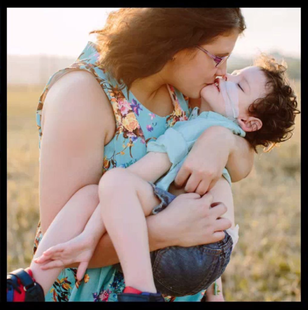 Taegan Stevens and her son Oscar Rochford. Taegan Stevens and her son Oscar Rochford.