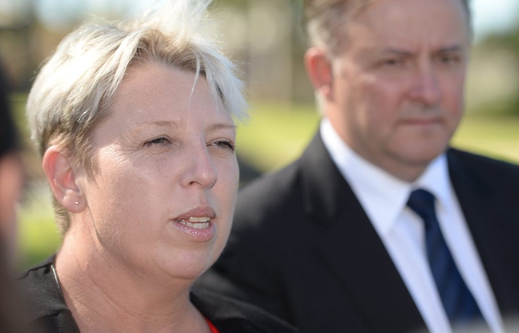 ALP Candidate Leisa Neaton with Anthony Albanese in Rockhampton during the Federal Election campaign. Photo: Chris Ison / The Morning Bulletin ALP Candidate Leisa Neaton with Anthony Albanese in Rockhampton during the Federal Election campaign. Photo: Chris Ison / The Morning Bulletin