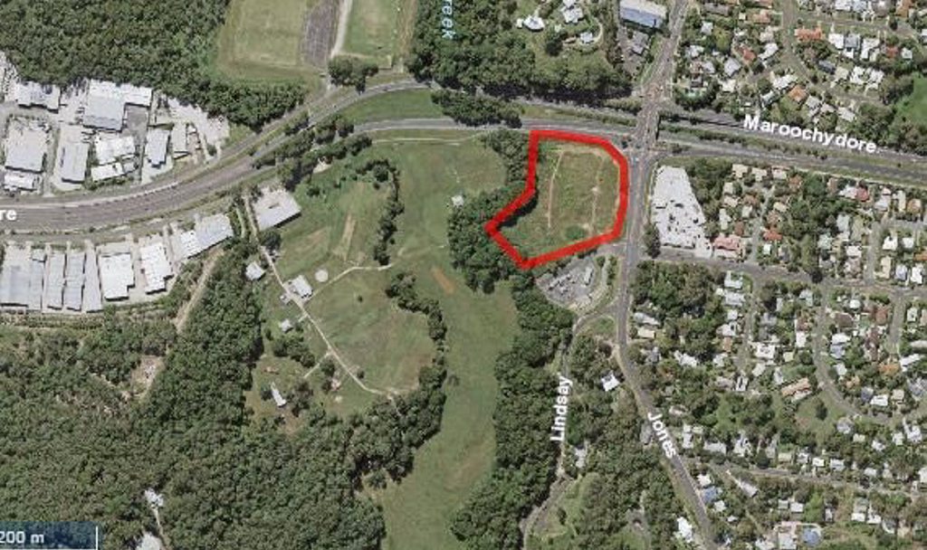 The site at 141 Jones Rd where a shopping centre is proposed. The site at 141 Jones Rd where a shopping centre is proposed.