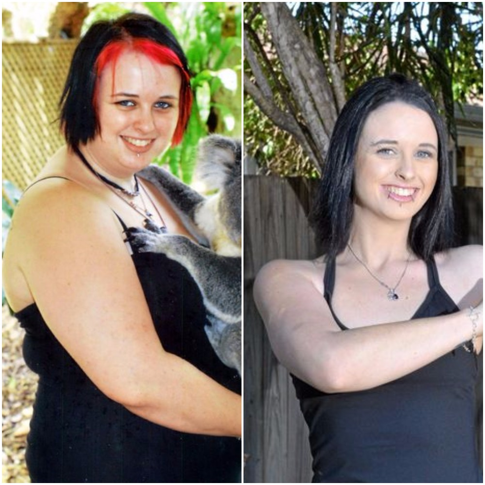 AFTER: Mariah Tonkin has lost almost 60kg. AFTER: Mariah Tonkin has lost almost 60kg.
