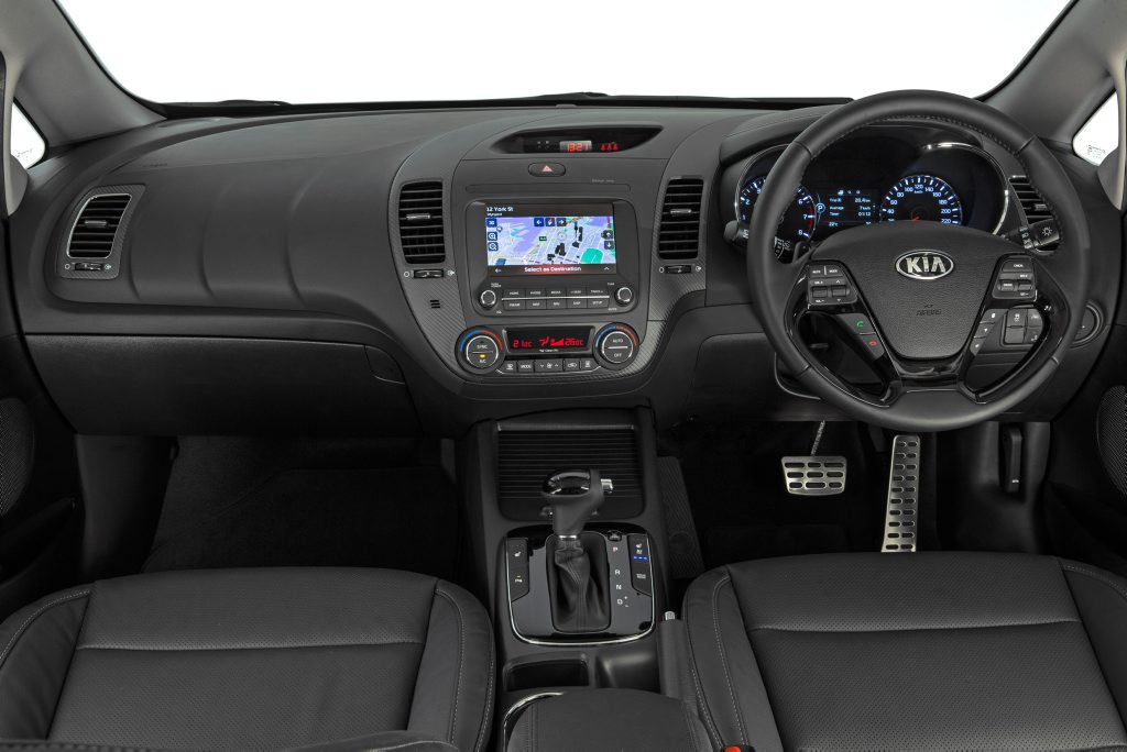 MY2017 Kia Cerato SLi hatch. Photo: Contributed. MY2017 Kia Cerato SLi hatch. Photo: Contributed.
