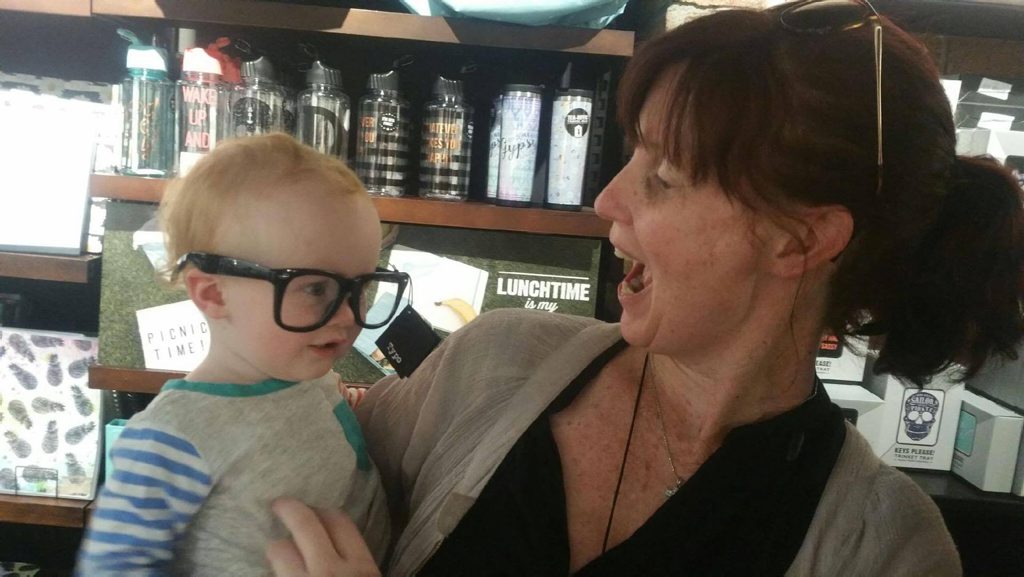 Oliver and his mother Trish Sullivan. Oliver and his mother Trish Sullivan.