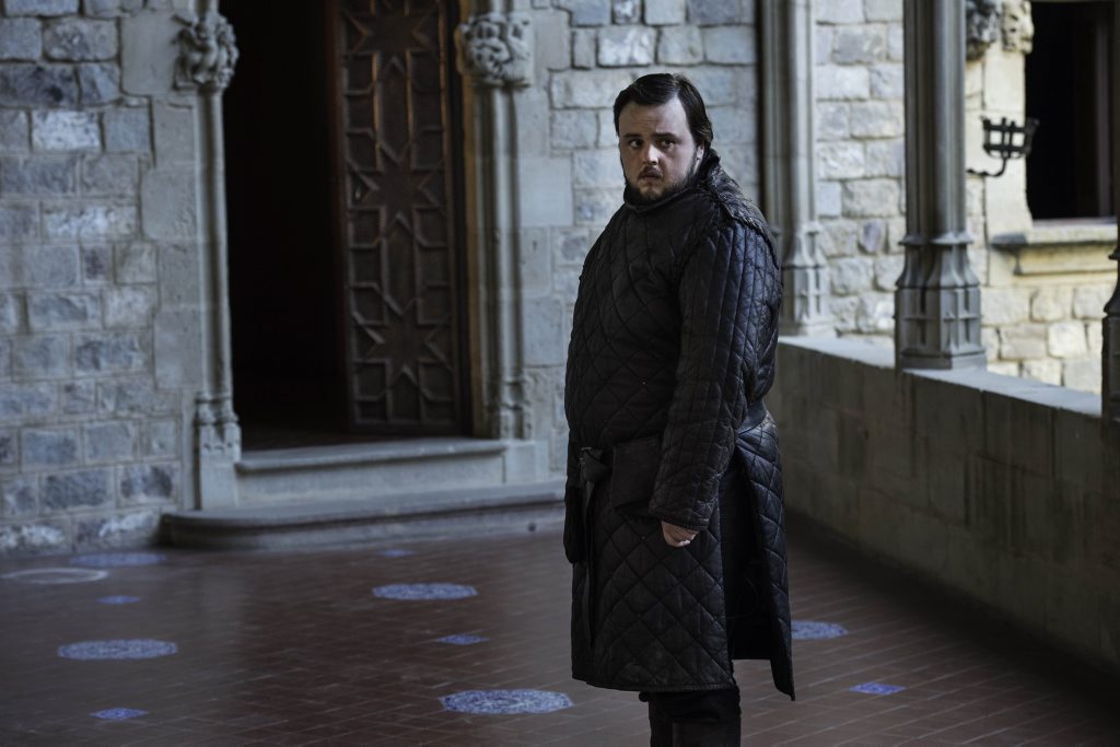John Bradley in a scene from season six episode six of Game of Thrones. John Bradley in a scene from season six episode six of Game of Thrones.