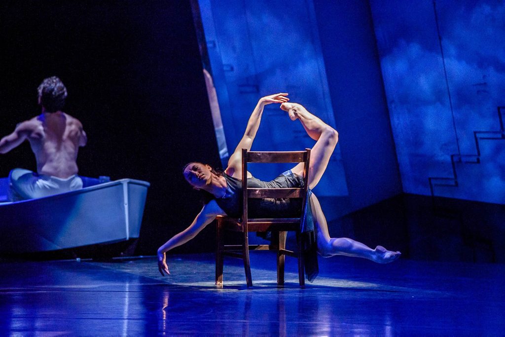 Michelle Barnett in Expressions Dance Company's When Time Stops. Michelle Barnett in Expressions Dance Company's When Time Stops.