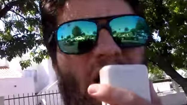 The preacher calls out: 'It's not good in the hood!' The preacher calls out: 'It's not good in the hood!'