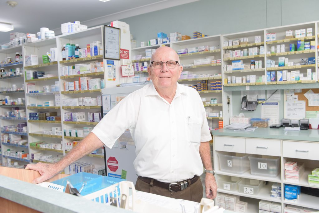 Former Friendlies pharmacist Glynn Bodimeade . Former Friendlies pharmacist Glynn Bodimeade .