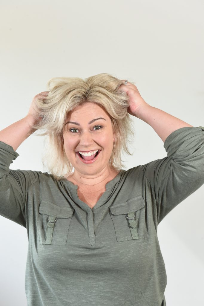 Meltopia Grandelis of Ipswich says her husband's tendency to have three or more showers a day drives her up the wall! Meltopia Grandelis of Ipswich says her husband's tendency to have three or more showers a day drives her up the wall!