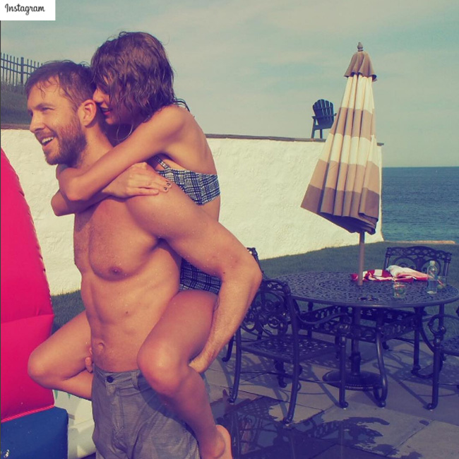 Calvin Harris and Taylor Swift (c) Instagram
Calvin Harris and Taylor Swift (c) Instagram
