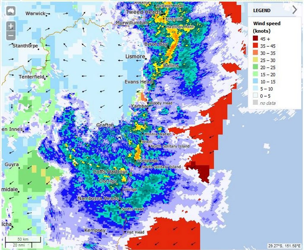 Weather worsens along the coast as the Clarence Valley prepares for possible flooding. Weather worsens along the coast as the Clarence Valley prepares for possible flooding.
