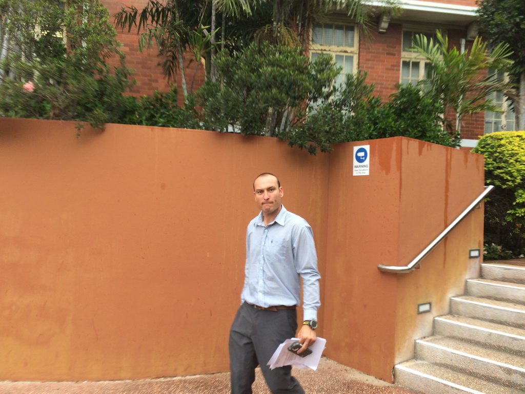2011 state spear fishing champion Benjamin Thomson from the Sunshine Coast leaves Gladstone Courthouse after his $4000 fine 2011 state spear fishing champion Benjamin Thomson from the Sunshine Coast leaves Gladstone Courthouse after his $4000 fine