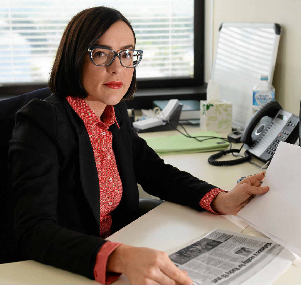 FIGHTING FAIR: Meghan Rothery says employers have a duty to keep workers safe. FIGHTING FAIR: Meghan Rothery says employers have a duty to keep workers safe.