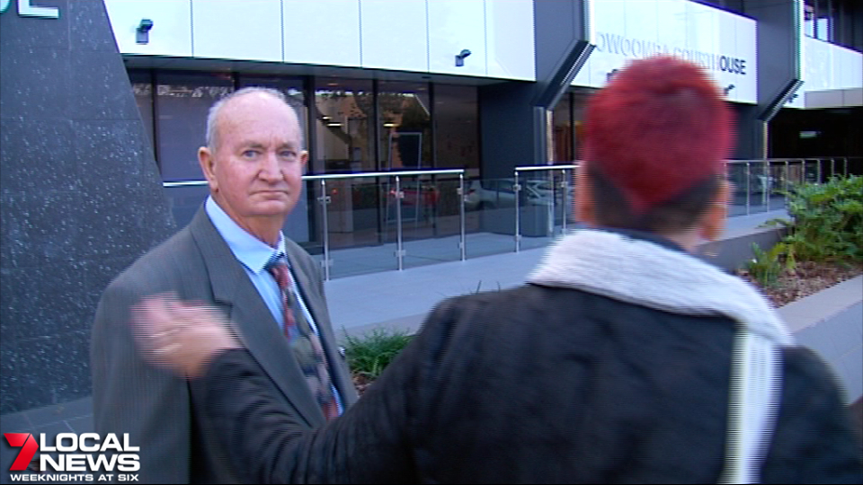 William (Bill) Neil Clarence Lynam at Toowoomba Courthouse yesterday. Photo 7 Local News. William (Bill) Neil Clarence Lynam at Toowoomba Courthouse yesterday. Photo 7 Local News.