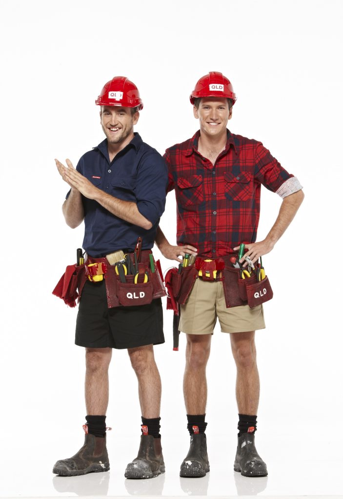 House Rules contestants Luke and Cody Cook. House Rules contestants Luke and Cody Cook.