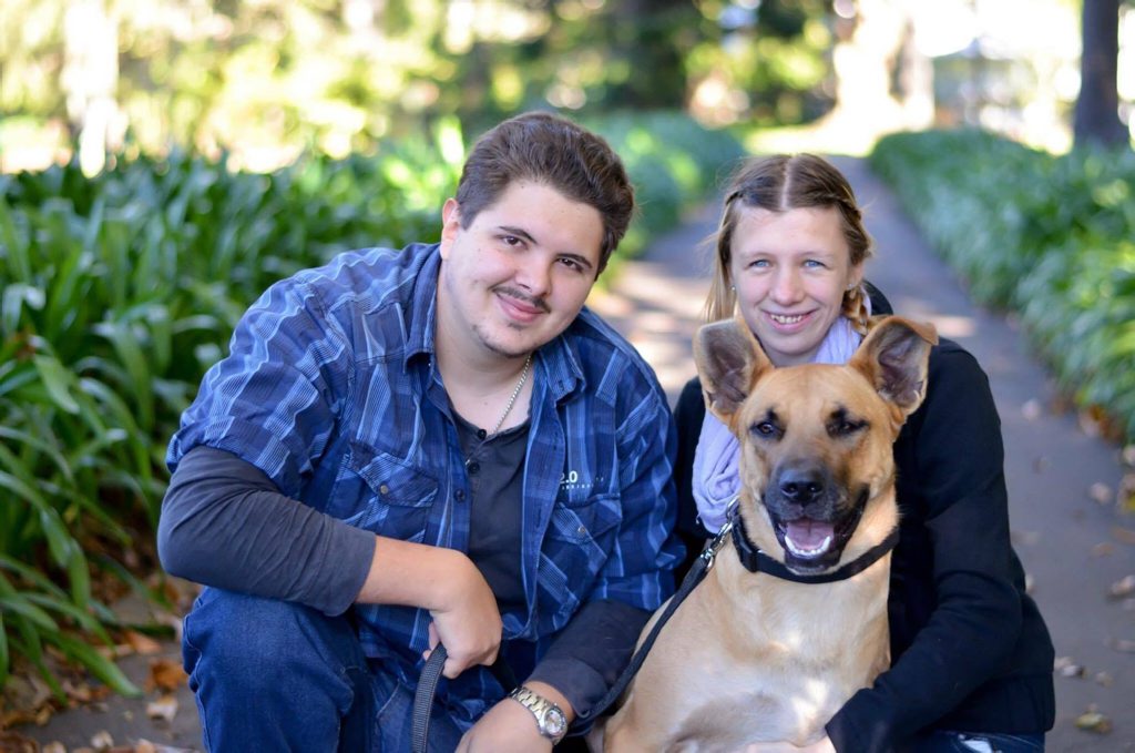 Theo Mamalis and Leanna Roper. Theo Mamalis and Leanna Roper.