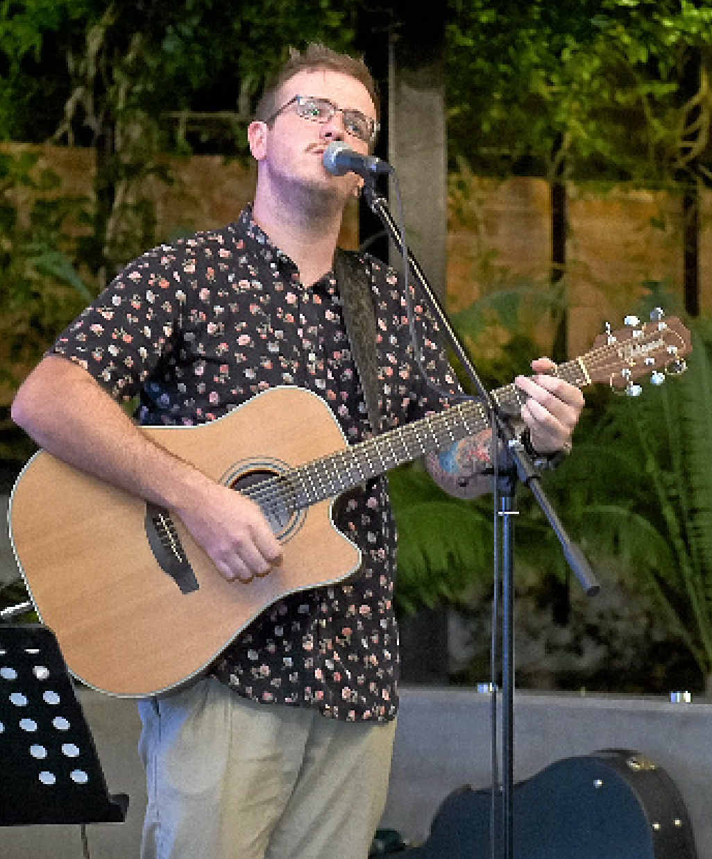 Tom Weber performs at Tannum Sands this Sunday from 1-5pm. Tom Weber performs at Tannum Sands this Sunday from 1-5pm.