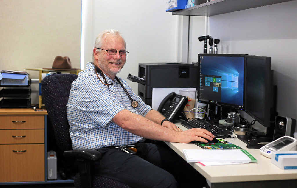 GOING BUSH: Dr Ewen McPhee knows all to well the need for rural doctors.