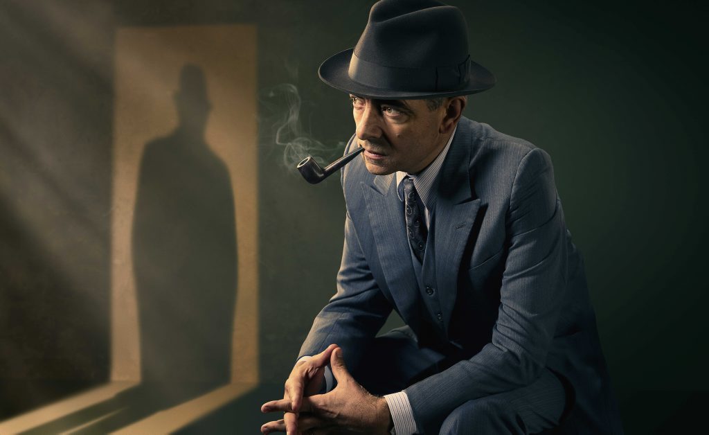 Rowan Atkinson stars in the Maigret TV movies. Rowan Atkinson stars in the Maigret TV movies.