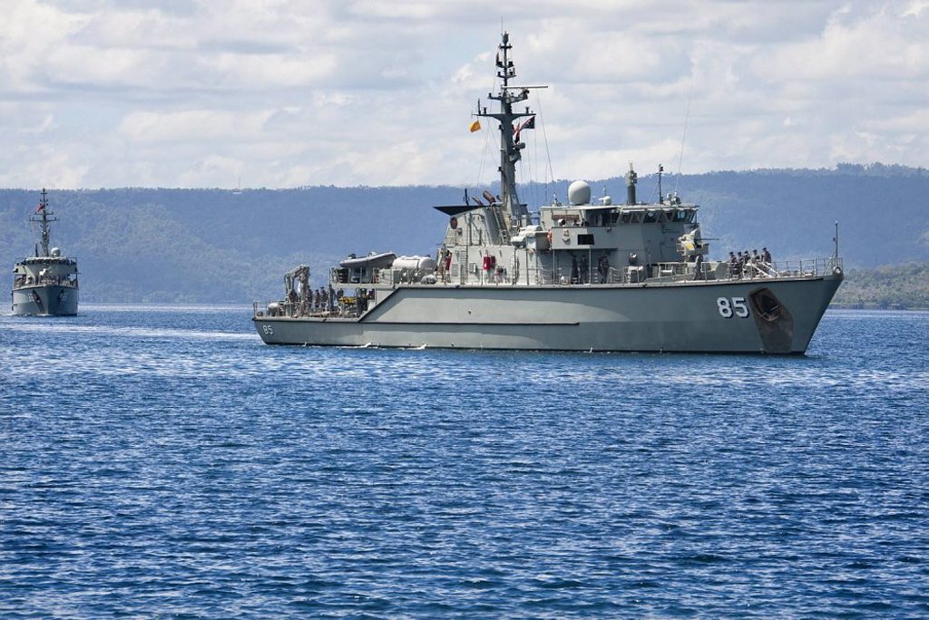 HMAS Gascoyne. HMAS Gascoyne.