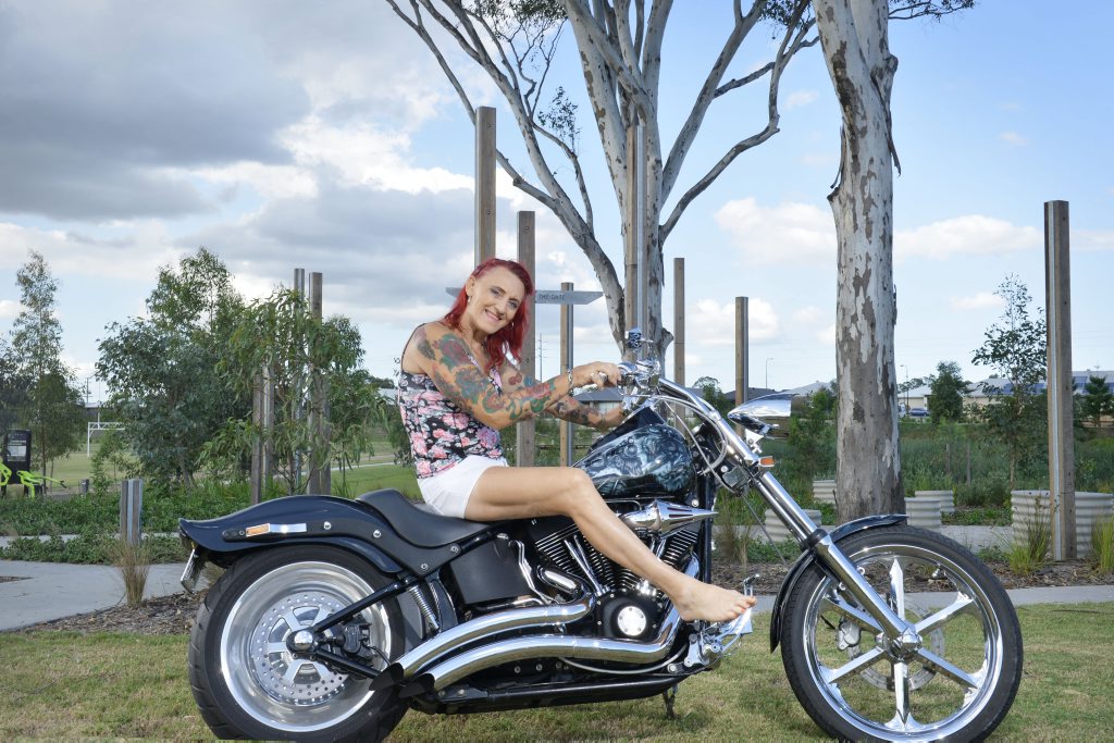 Transgender female Mandy Leigh Jones is proud of her 186 tattoos. Transgender female Mandy Leigh Jones is proud of her 186 tattoos.