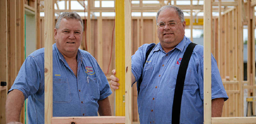 BUILDING CONFIDENCE: Craig Kelly and Scott Kilpatrick are hoping the new Back to Work Employment Package released in the budget yesterday will boost confidence in the region. BUILDING CONFIDENCE: Craig Kelly and Scott Kilpatrick are hoping the new Back to Work Employment Package released in the budget yesterday will boost confidence in the region.