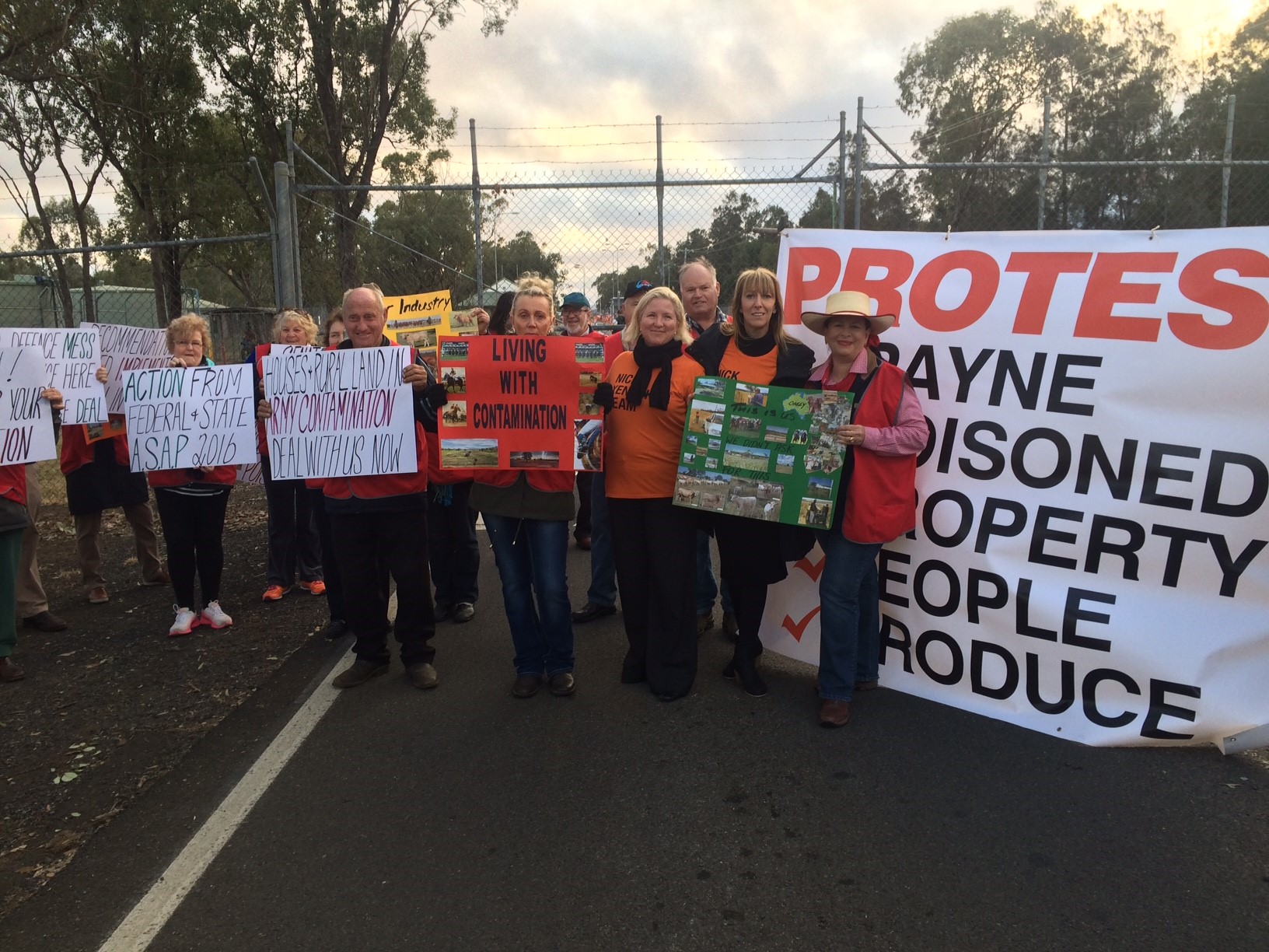 Oakey residents are demanding a meeting with the Minister for Defence. Oakey residents are demanding a meeting with the Minister for Defence.