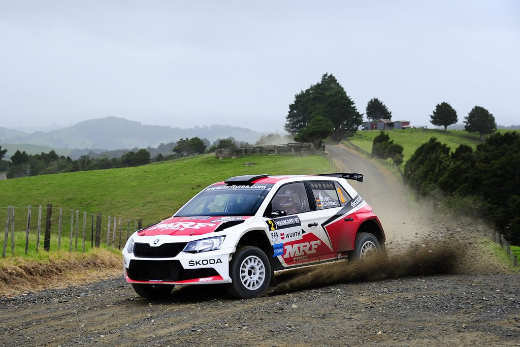 CHARGING: German Fabian Kreim is second in the Asia Pacific Rally Car Championship. CHARGING: German Fabian Kreim is second in the Asia Pacific Rally Car Championship.