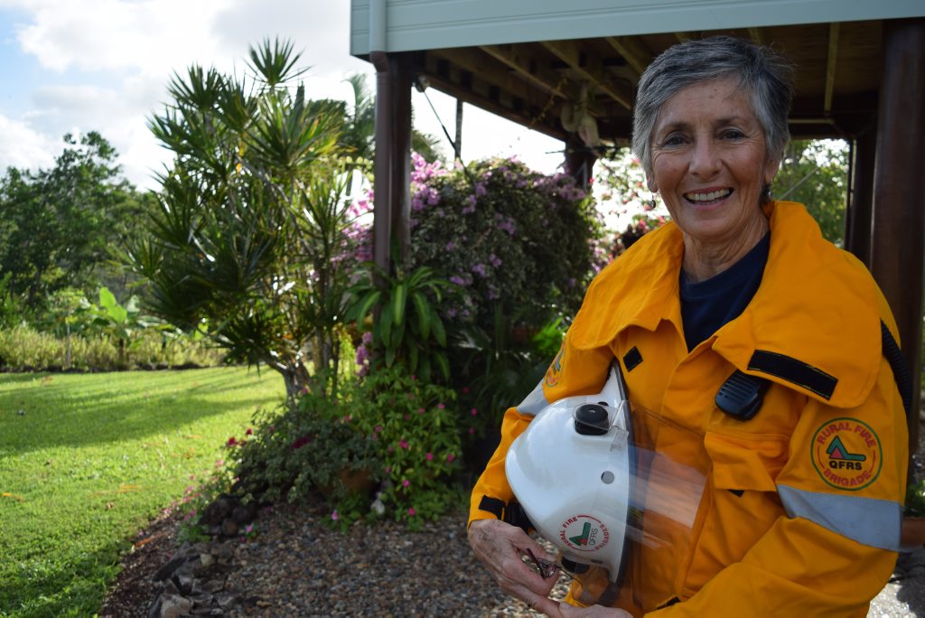 Habana Rural Fire Brigade's Maxine Godley.Photo: Emily Smith Habana Rural Fire Brigade's Maxine Godley.Photo: Emily Smith