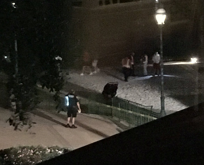 Police search for the toddlers body in the wake of what's believed to have been an alligator attack. Source Twitter Police search for the toddlers body in the wake of what's believed to have been an alligator attack. Source Twitter