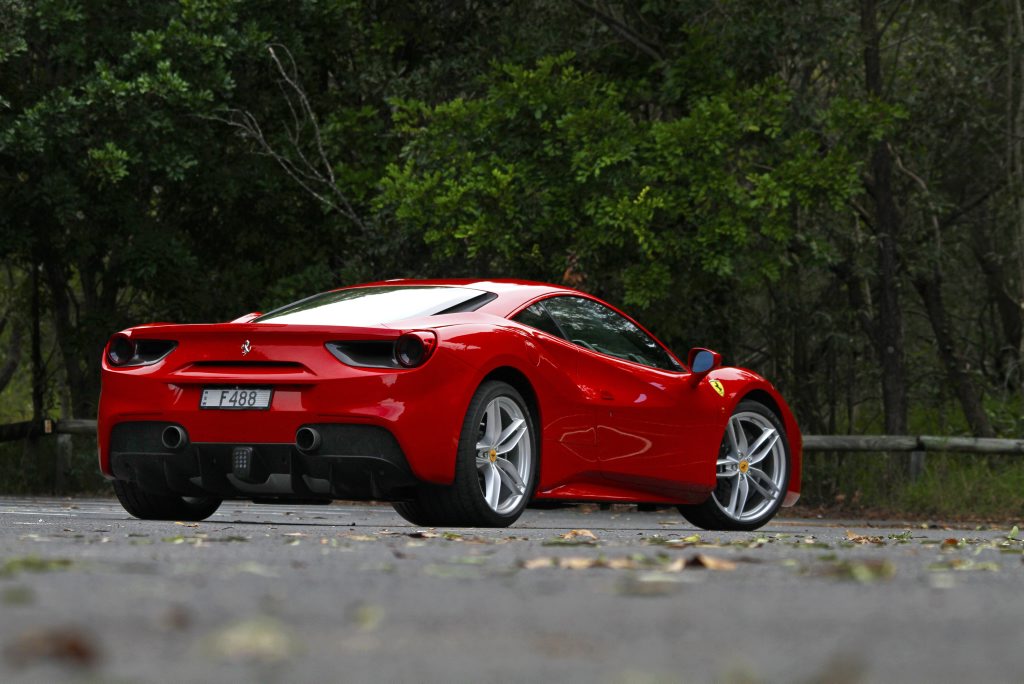 2016 Ferrari 488 GTB. Photo: Iain Curry 2016 Ferrari 488 GTB. Photo: Iain Curry