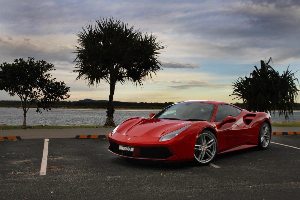 IT HAD TO BE RED...Embracing turbocharging with stunning results, the Ferrari 488 GTB with 492kW and 760Nm cracks the 100kmh sprint in just three seconds. IT HAD TO BE RED...Embracing turbocharging with stunning results, the Ferrari 488 GTB with 492kW and 760Nm cracks the 100kmh sprint in just three seconds.